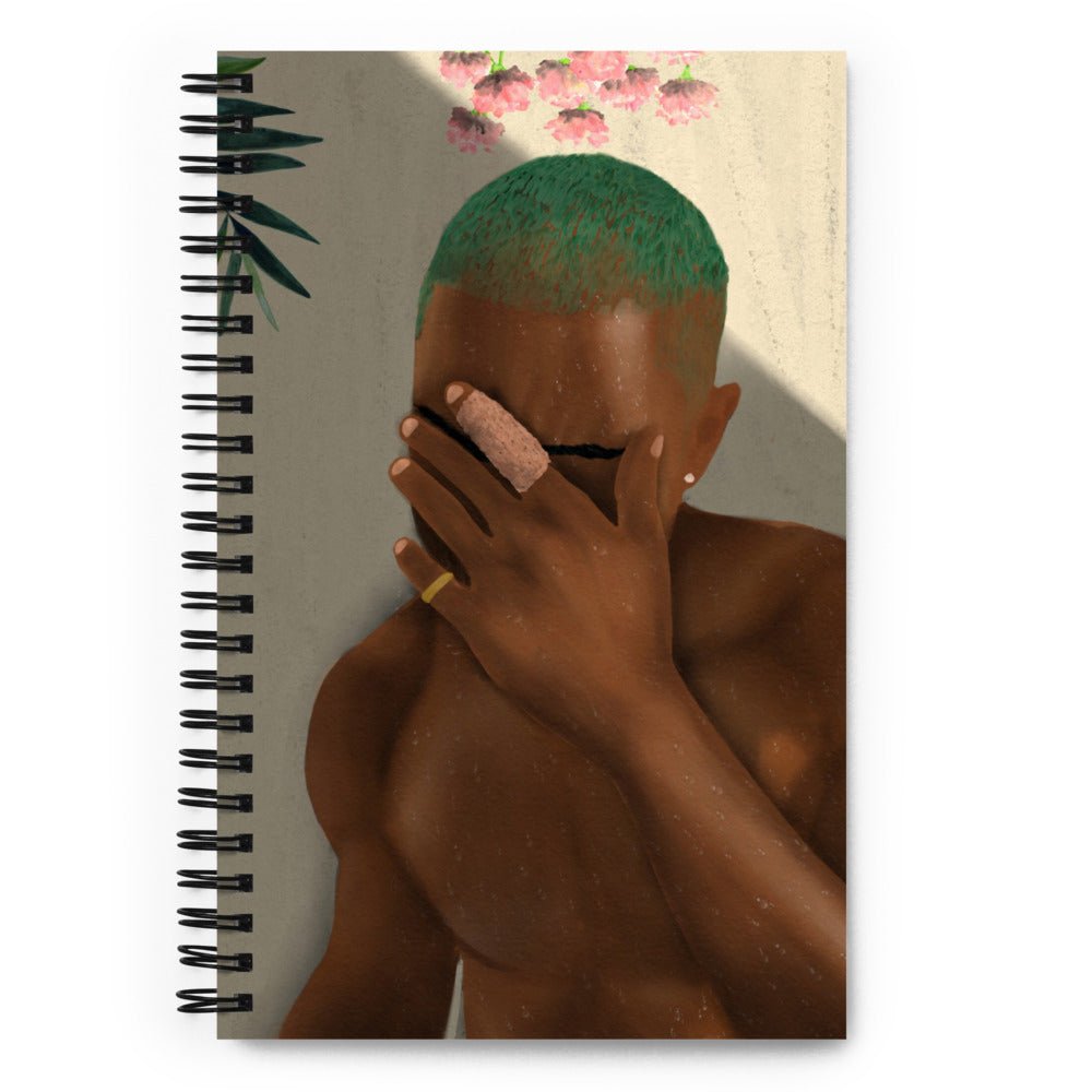 BLONDED Spiral notebook - Aaronya Paints