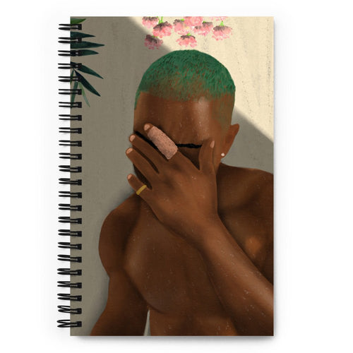 BLONDED Spiral notebook - Aaronya Paints