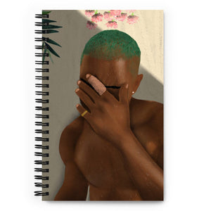 BLONDED Spiral notebook - Aaronya Paints