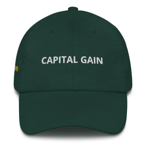 CAPITAL GAIN REAPER Dad hat - Aaronya Paints