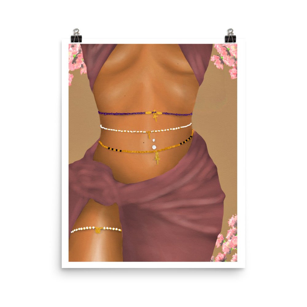 Divine Woman Poster - Aaronya Paints
