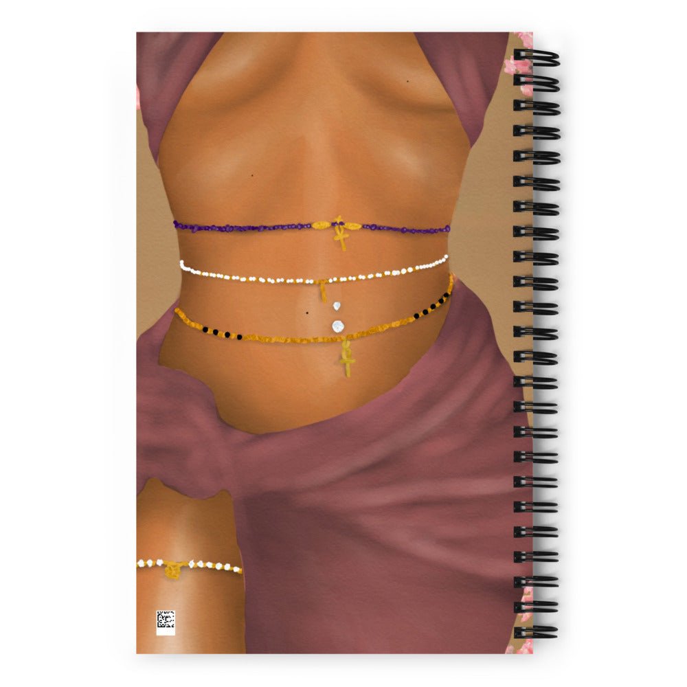 Divine Woman Spiral notebook - Aaronya Paints