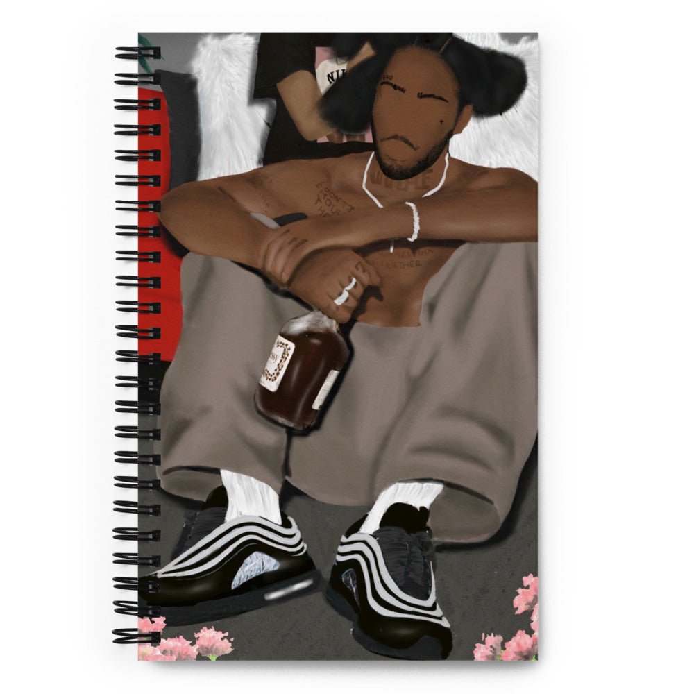 DONT @ ME Spiral notebook - Aaronya Paints