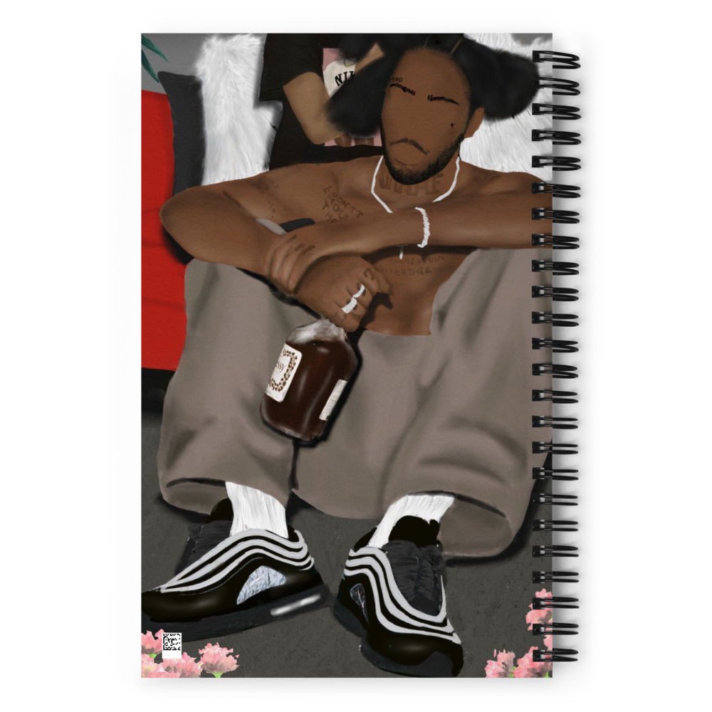 DONT @ ME Spiral notebook - Aaronya Paints