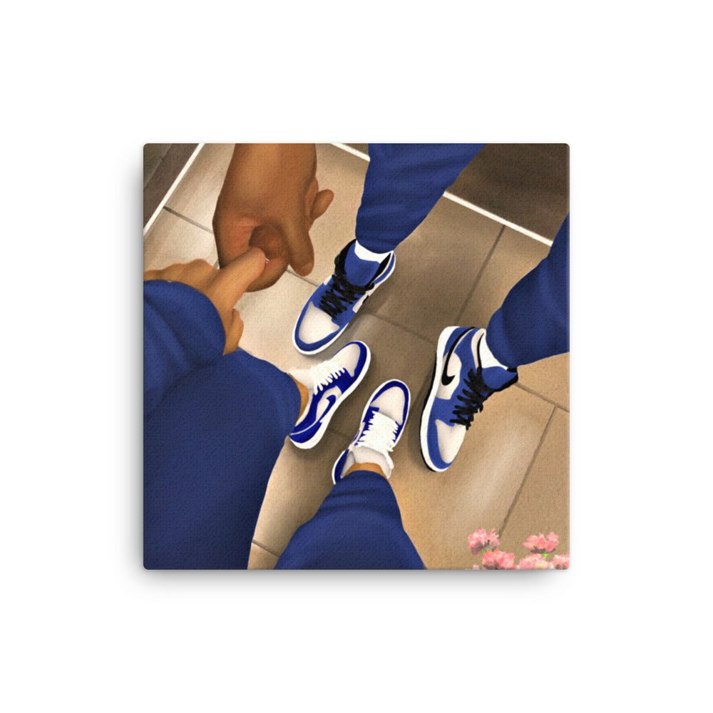 DRIP TOGETHER Canvas - Aaronya Paints