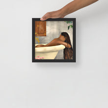 Load image into Gallery viewer, Reset and Relax Framed poster
