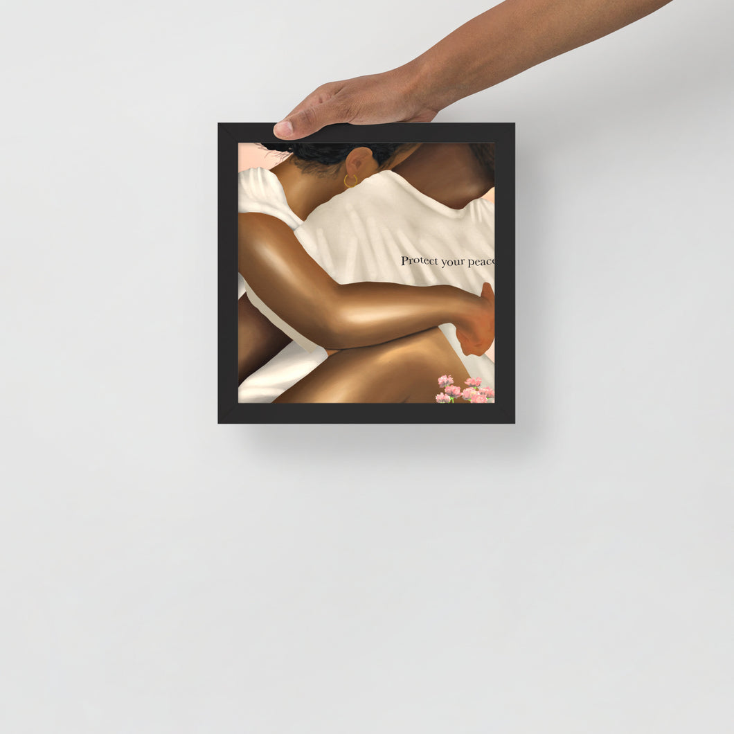 Backbone Framed poster