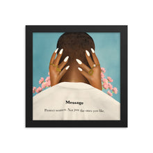 Load image into Gallery viewer, PROTECT Framed poster
