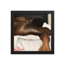Load image into Gallery viewer, LAZY DAY WIT BAE Framed poster
