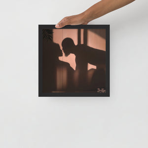 PASSIONATE MORNING Framed poster