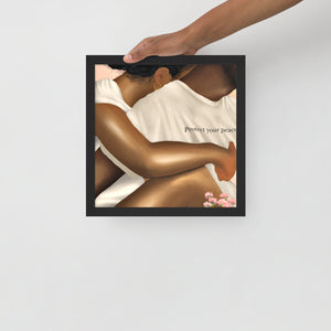 Backbone Framed poster