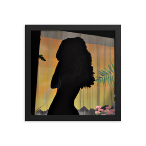 SILHOUETTE Framed poster