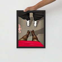 Load image into Gallery viewer, STEPPING OUT Framed poster
