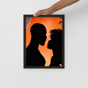 Run Away With Me Framed poster