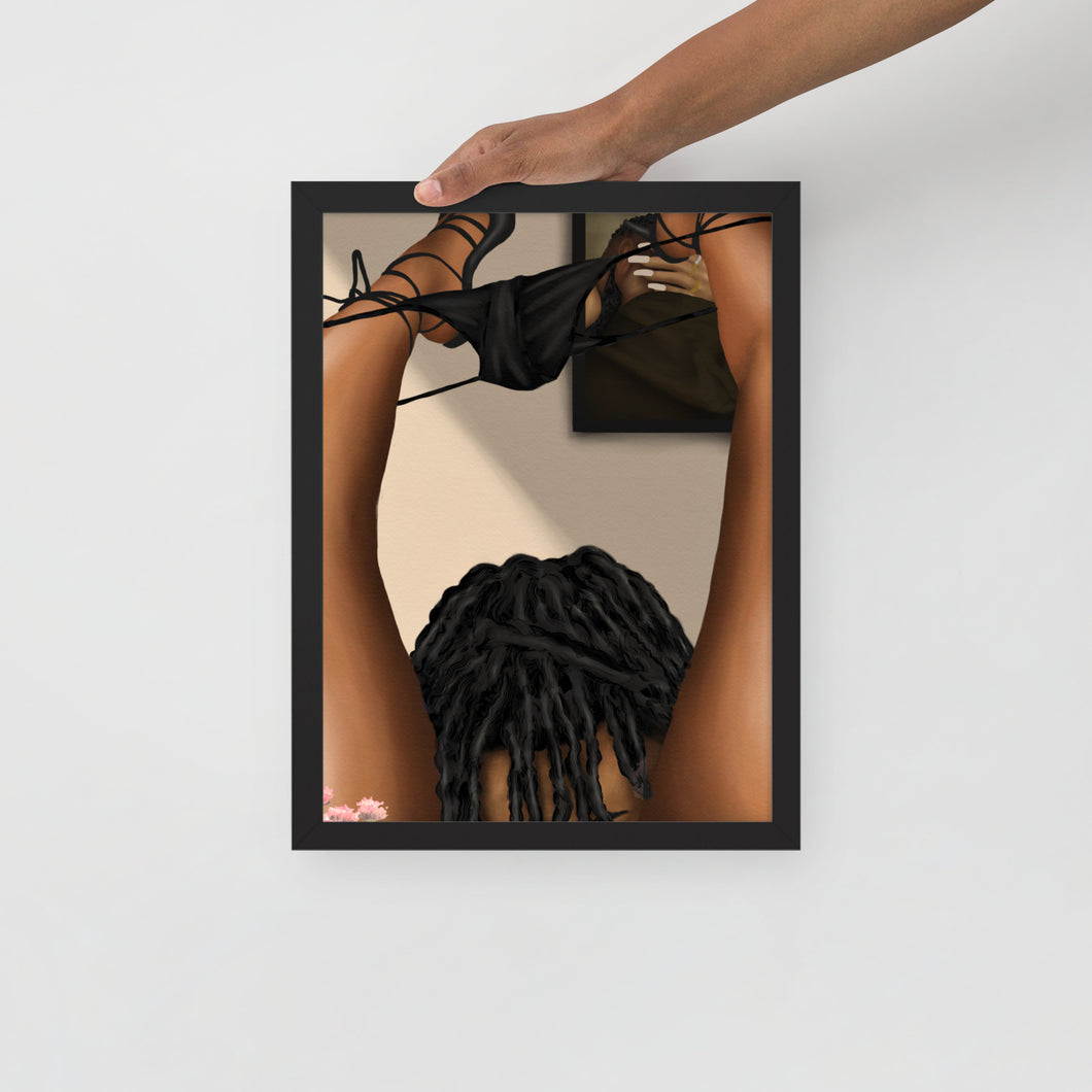 CERTIFIED PLEASER Framed poster