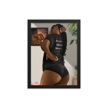 Load image into Gallery viewer, Less Stressed, More Blessed Framed poster
