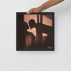 PASSIONATE MORNING Framed poster
