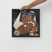 Load image into Gallery viewer, LAY OVER Framed poster
