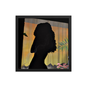 SILHOUETTE Framed poster