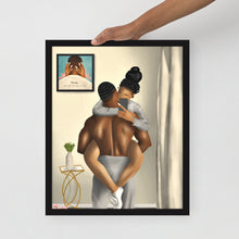 Load image into Gallery viewer, NEVER LET ME DOWN Framed poster
