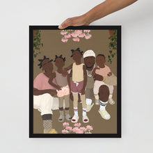 Load image into Gallery viewer, One Family One Love Framed poster
