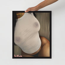 Load image into Gallery viewer, LOOK DON’T TOUCH Framed poster
