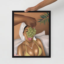 Load image into Gallery viewer, VACATION TIME WITH BAE Framed poster

