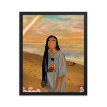 Load image into Gallery viewer, Calm, Free, &amp; At Peace Framed poster

