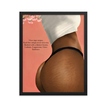 Load image into Gallery viewer, STRETCH MARKS Framed poster
