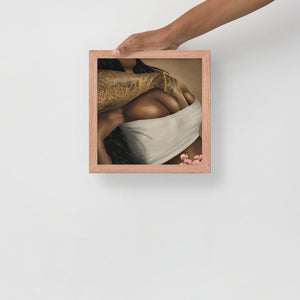 TOUCHY FEELY Framed poster