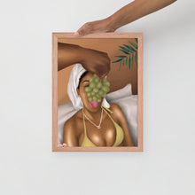 Load image into Gallery viewer, VACATION TIME WITH BAE Framed poster
