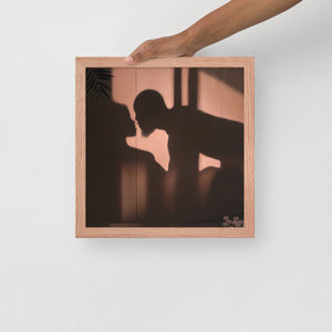 PASSIONATE MORNING Framed poster