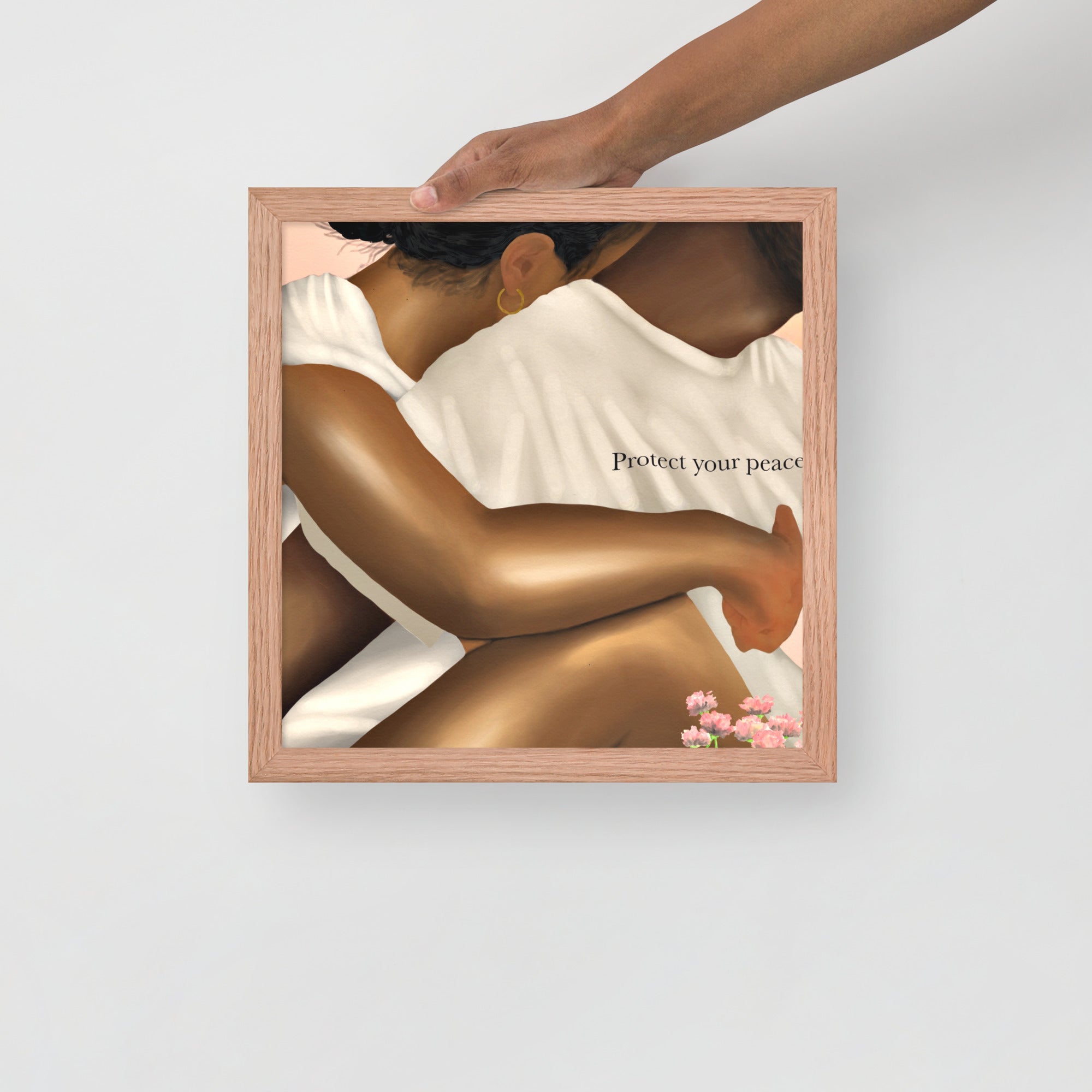 Backbone Framed poster