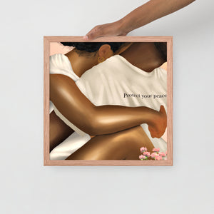 Backbone Framed poster