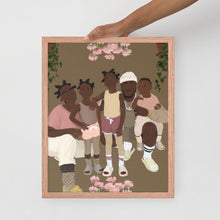 Load image into Gallery viewer, One Family One Love Framed poster
