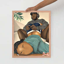 Load image into Gallery viewer, MY HAPPY PLACE Framed poster
