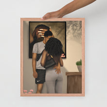 Load image into Gallery viewer, YOU KNOW YOU MY BABY RIGHT? Framed poster
