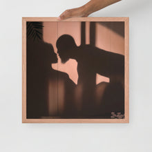 Load image into Gallery viewer, PASSIONATE MORNING Framed poster
