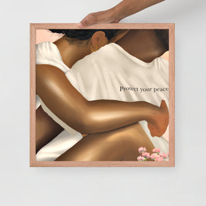 Backbone Framed poster