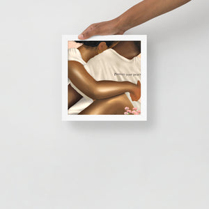 Backbone Framed poster
