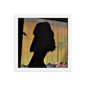 SILHOUETTE Framed poster
