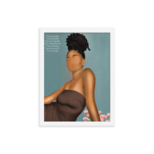 Load image into Gallery viewer, Self Love Affirmation Framed poster
