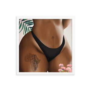 VOLUPTUOUS Framed poster
