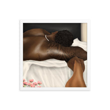 Load image into Gallery viewer, LAZY DAY WIT BAE Framed poster
