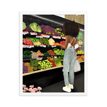 Load image into Gallery viewer, MARKET RUN Framed poster
