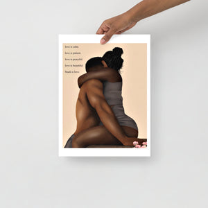 BLACK IS LOVE Poster