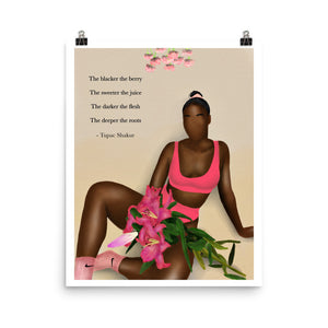 Beauty and Poetry Poster