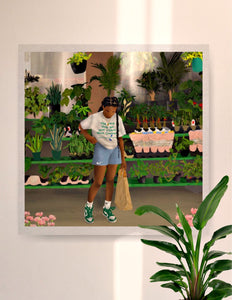 FLOWER SHOP Poster - Aaronya Paints
