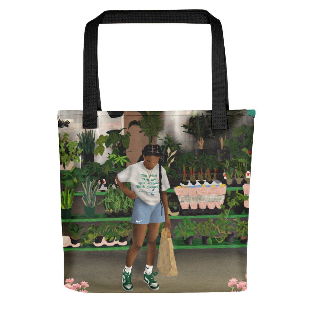 FLOWER SHOP Tote bag - Aaronya Paints