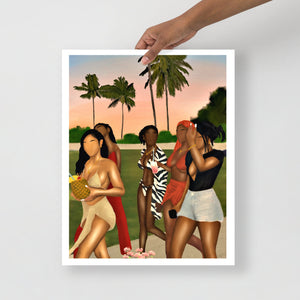 GIRLS TRIP Poster - Aaronya Paints